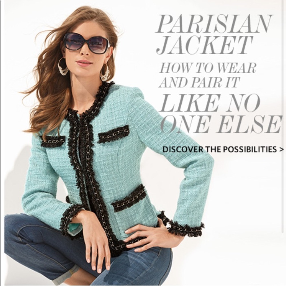 Classic Boston Proper Parisian Blazer. Day -Night